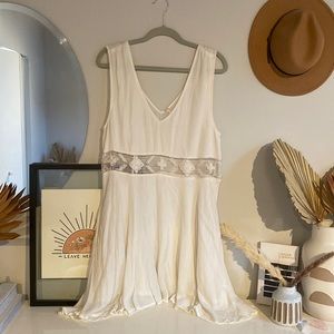Free People White Dress / Swimsuit Cover-up